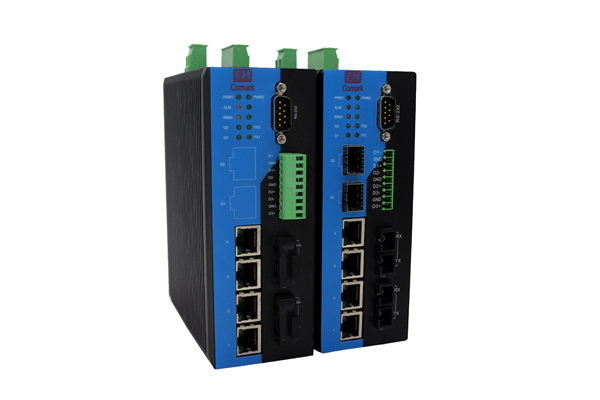 CK6042S,CK7042S Serial|8FE+2GE+4D(Modbus Serial) Ports Industrial Ethernet Switch