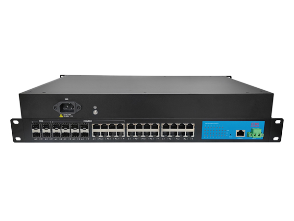 CRS8028MP-16GTX8GC|28口万兆POE网管型工业以太网交换机      